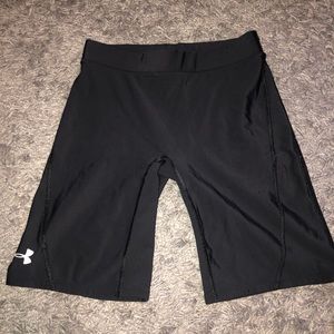 Under armour biker shorts